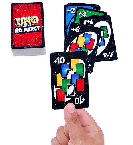 کارت های اکشن در بازی اونو نو مرسی uno no mercy action cards