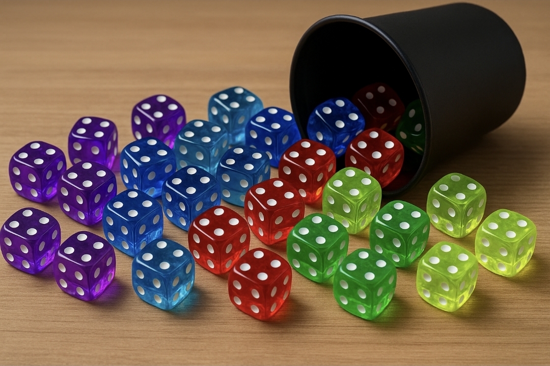 تاس های بازی لاس وگاس Dice in Las Vegas boardgame