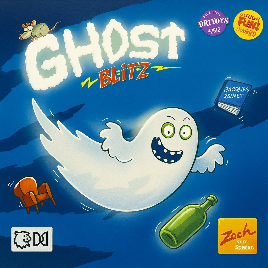 بازی حمله ارواح Ghost Blitz - بردگیم، بازی رو میزی - آلفان