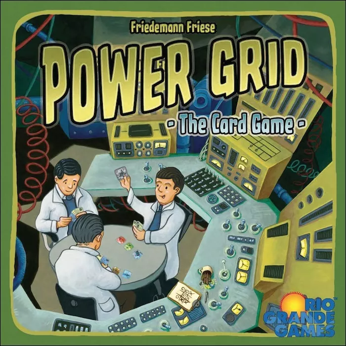 بازی شبکه نیرو نسخه کارتی Power Grid: The Card Game - بردگیم، بازی رو میزی - آلفان