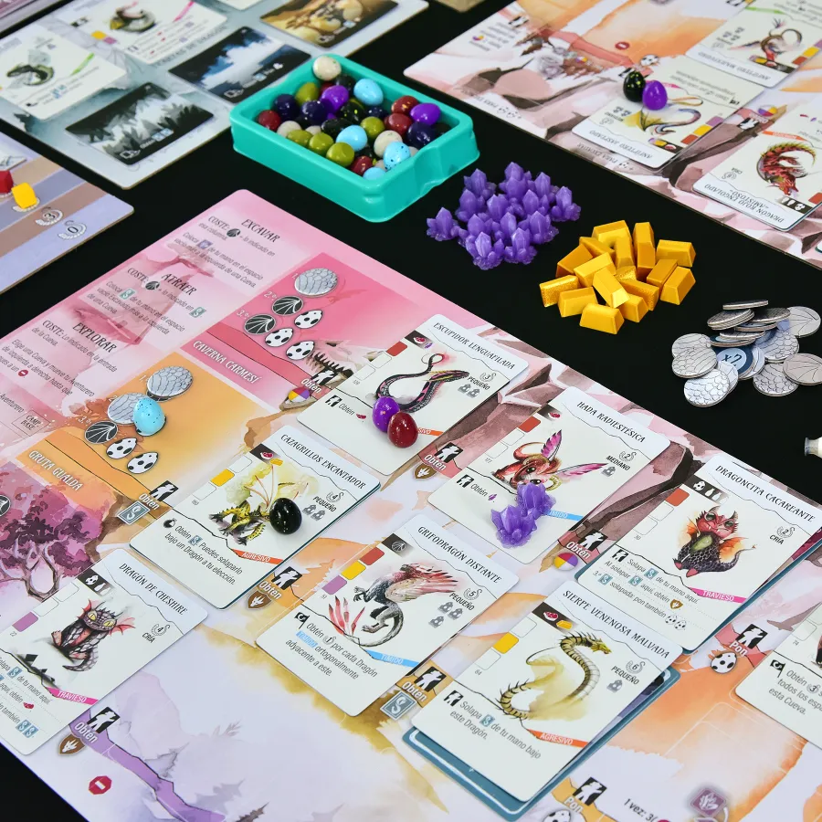 گیم پلی بازی رومیزی ویرم اسپن (Wyrmspan)