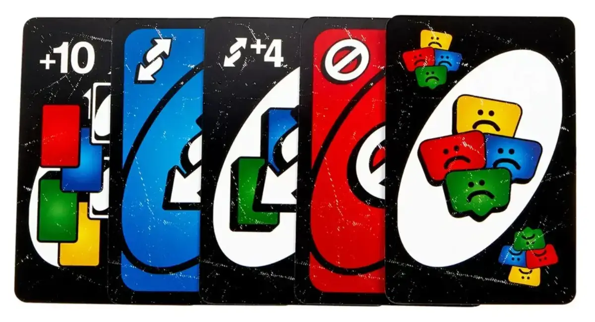 کارت های بازی اونو وایلد - UNO wild cards