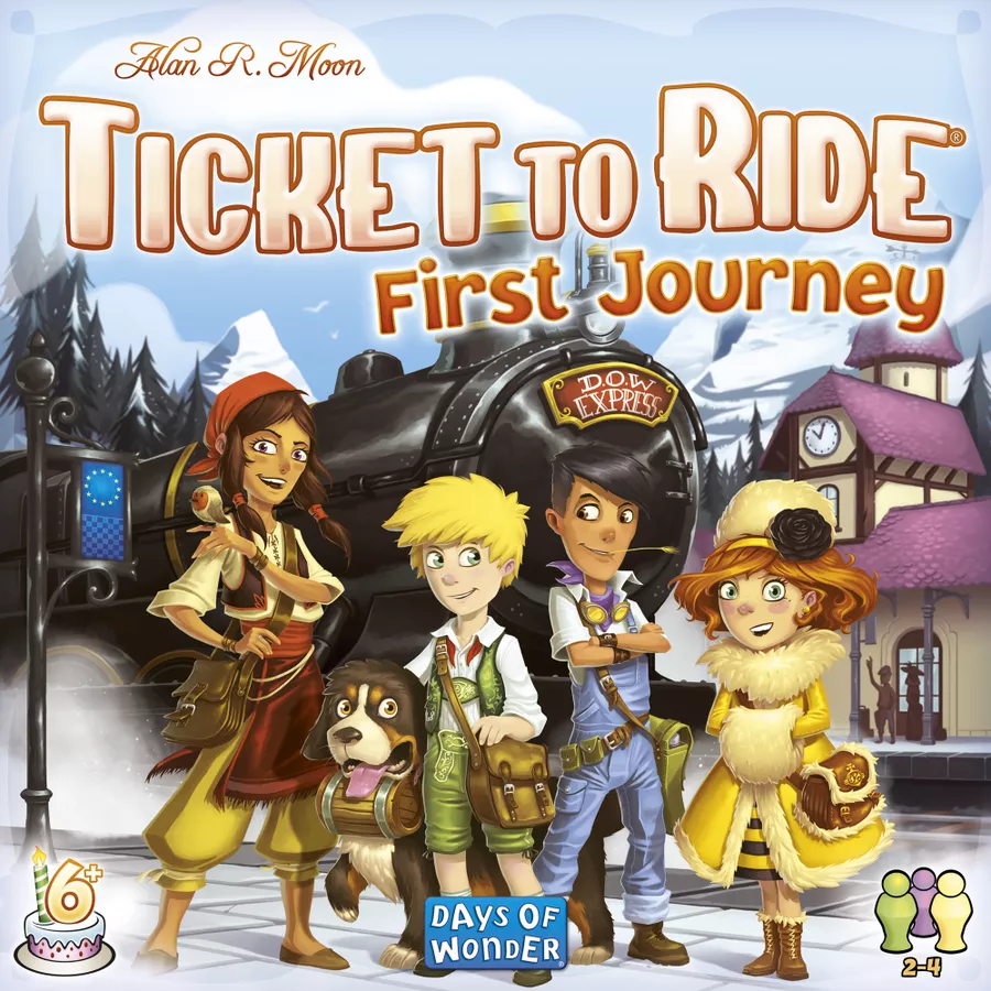 بازی بلیط سفر: اولین ماجراجویی (Ticket to Ride: First Journey)