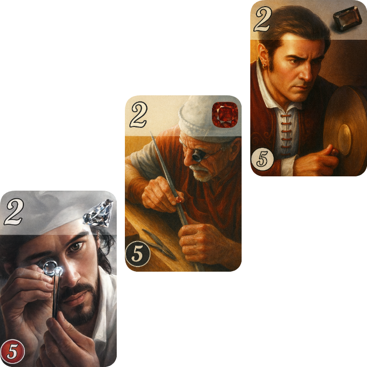 Splendor cards chain