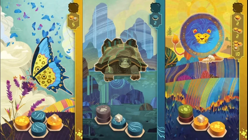 سه کارت برتر حیوان محافظ Top 3 spirit Animal in Harmonies