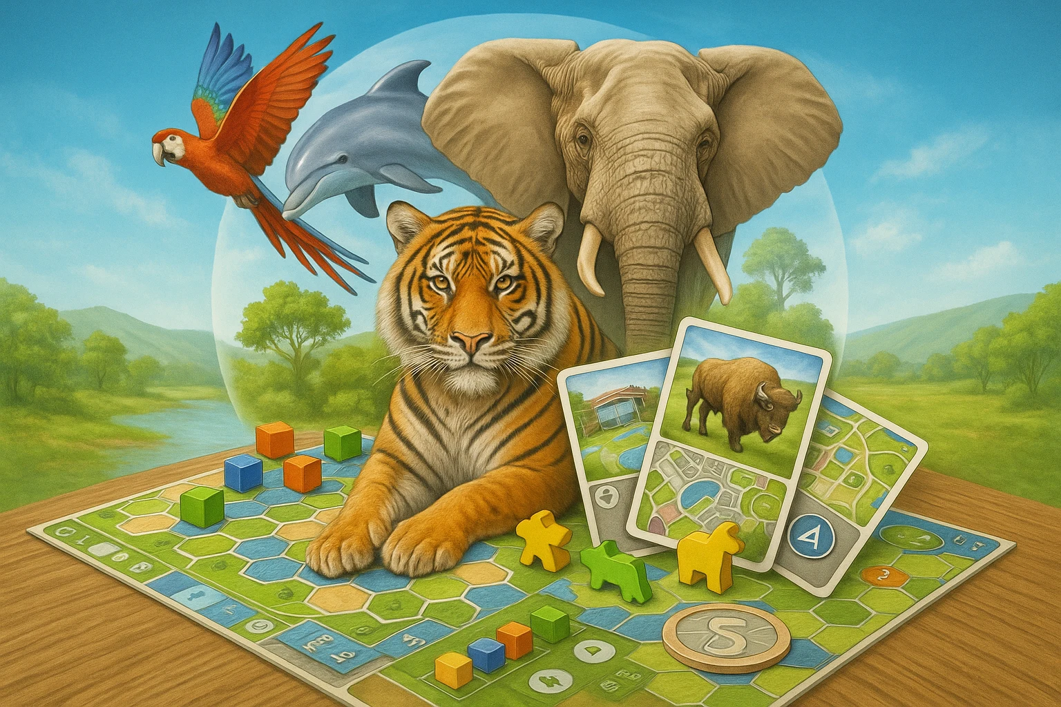 استراتژی برنده: آموزش برنده شدن در بازی رومیزی آرک نووا (Ark Nova)