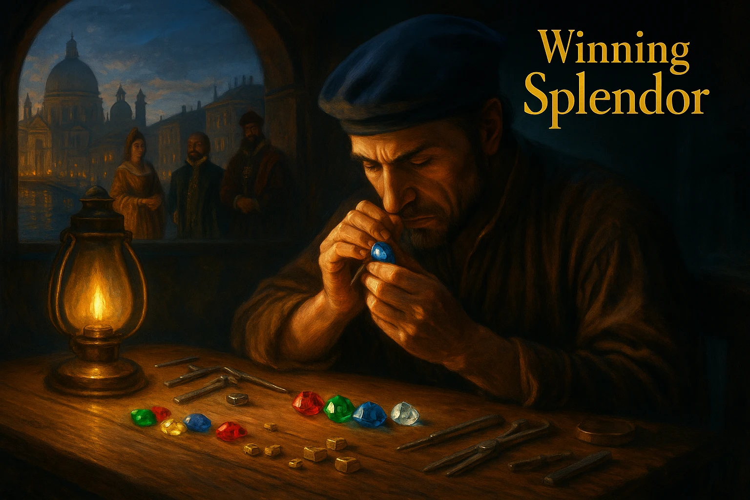 استراتژی برنده: آموزش برنده شدن در بازی  رومیزی اسپلندور (Splendor)