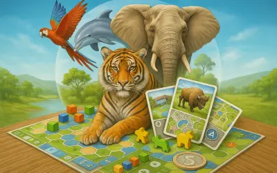 استراتژی برنده: آموزش برنده شدن در بازی رومیزی آرک نووا (Ark Nova)