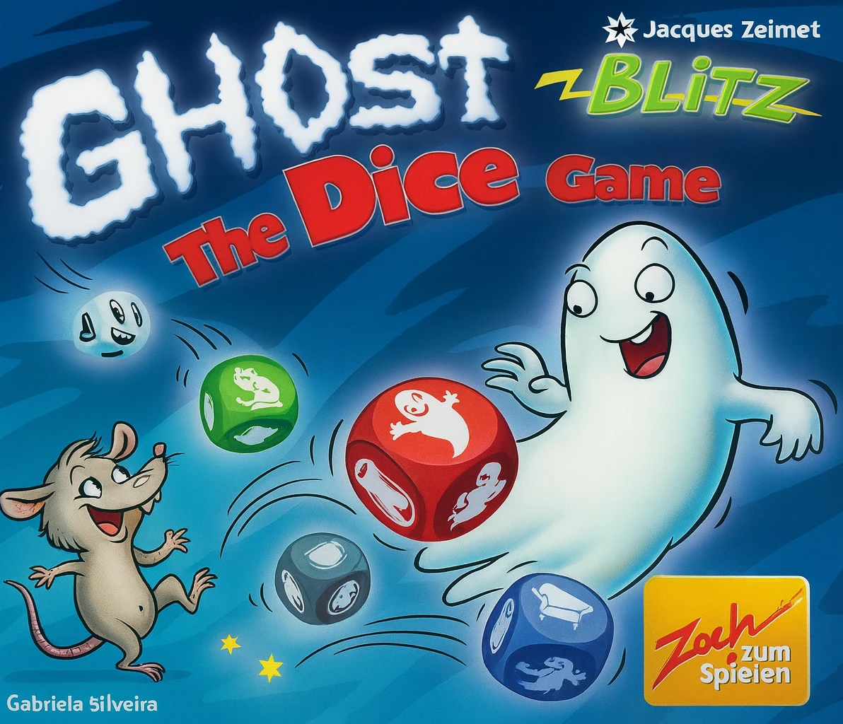 بازی حمله ارواح: نسخه تاسی Ghost Blitz: The Dice Game - بردگیم، بازی رو میزی - آلفان