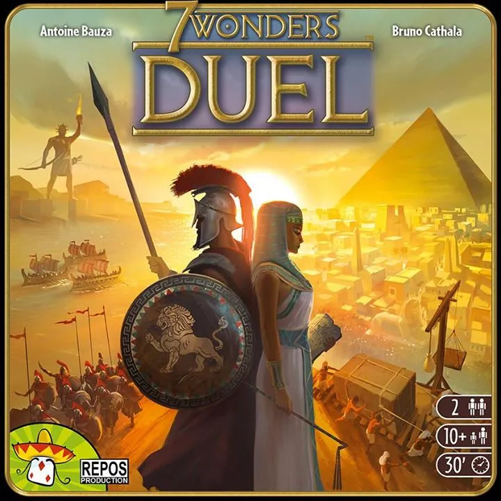 بازی عجایب هفتگانه: دوئل - 7Wonders: Duel