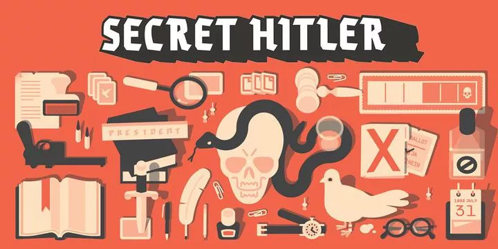 بازی راز هیتلر Secret Hitler - بردگیم، بازی رو میزی - آلفان