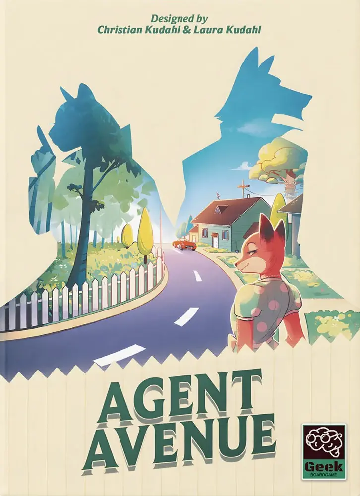 محصول گذرگاه جاسوس ها نسخه گیک بردگیم Agent Avenue Geek Boardgame - آلفان