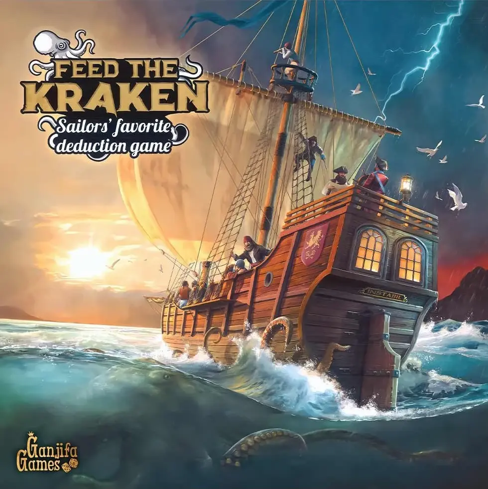 محصول به کراکن غذا بده مدل گنجفه گیمز Feed The Kraken Ganjifa games - آلفان