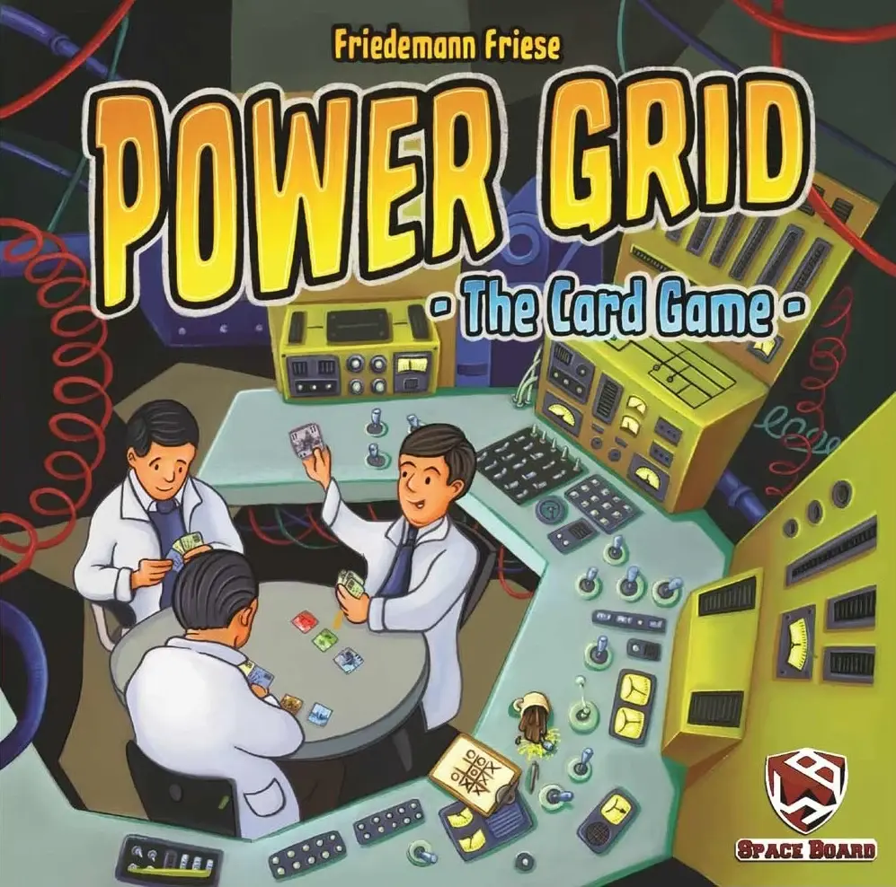 محصول شبکه نیرو کارتی نسخه اسپیس برد Power Grid: The Card Game Space Board - آلفان