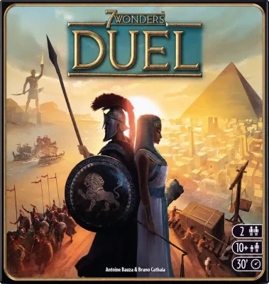 خرید بازی عجايب هفتگانه: دوئل مدل دهکده بردگیم - 7Wonders: Duel